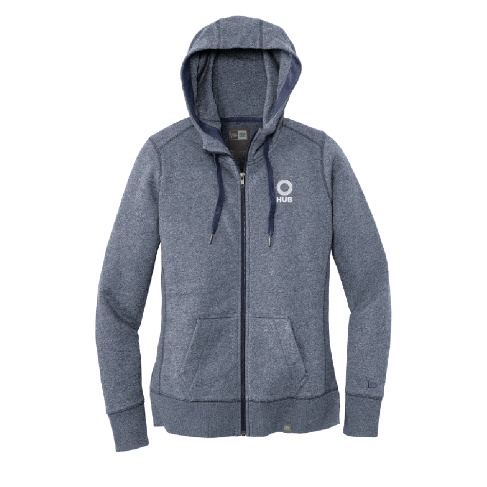 New Era Women's French Terry Full-Zip Hoodie
