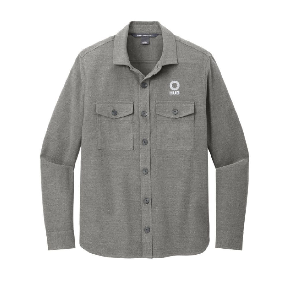 Mercer+Mettle Long Sleeve Twill Overshirt