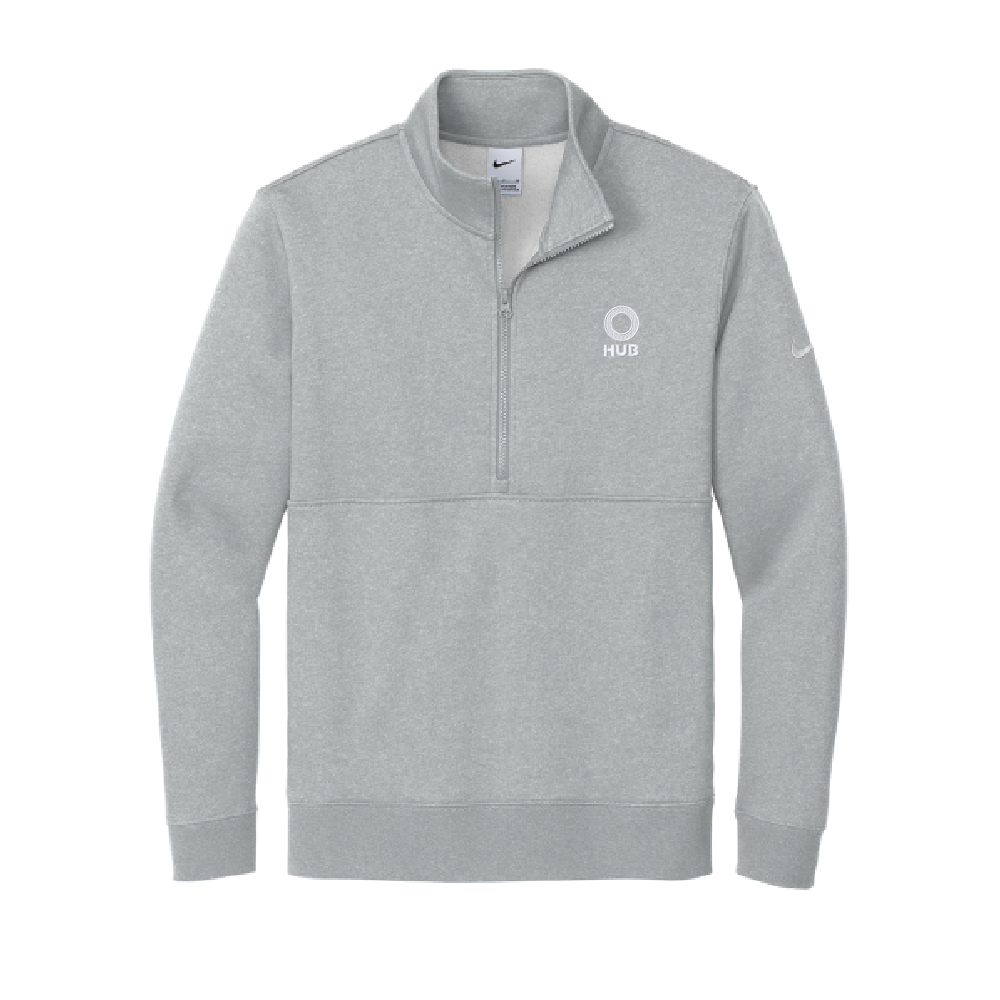 Nike Club Fleece Sleeve Swoosh 1/2-Zip